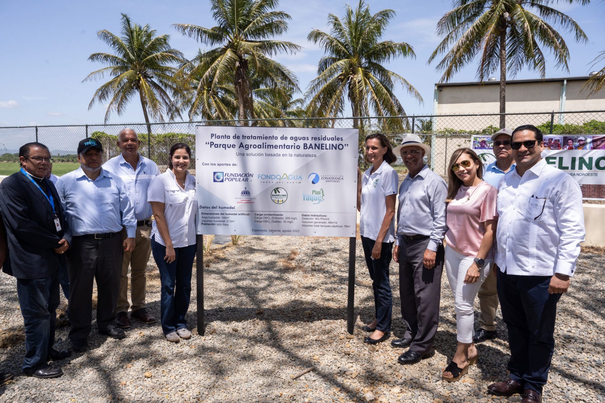 Wastewater treatment plant inaugurated in “BANELINO Agri-Food Park”